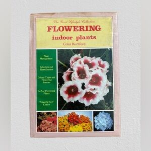 Vintage Spain Flowering Indoor Plants Book